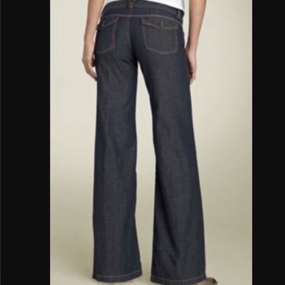 michael kors wide leg jeans